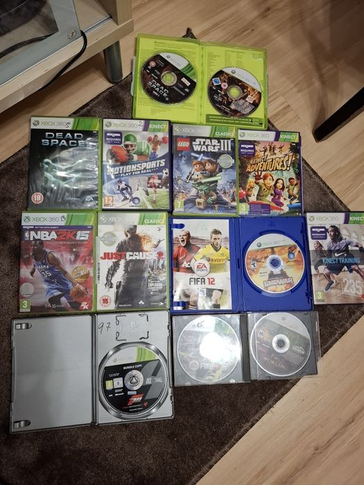 Płyty-gry na xbox 360 sprzedam