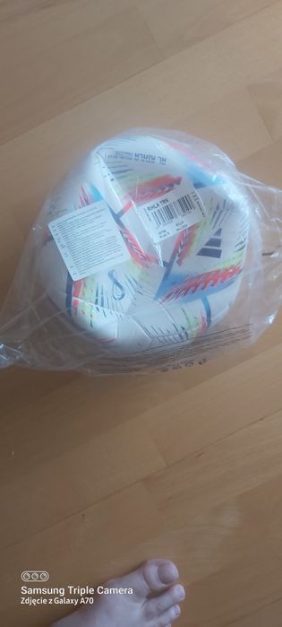 Oryginalna Piłka Adidas Al Rihla z mundialu FIFA w Qatarze