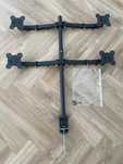 Obrotowy uchwyt do 4-ch monitorów 10-27” 7kg VX-24