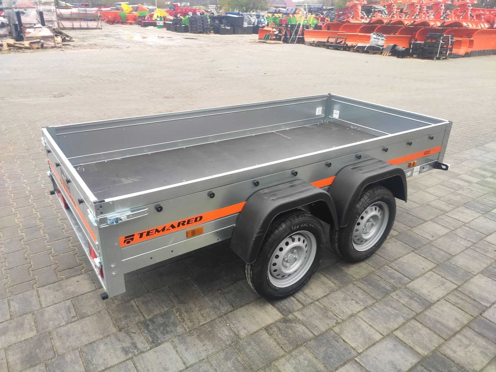 Nowa przyczepka 264 x 126 cm - TEMARED ECO 2612/2 - Dostawa pod dom