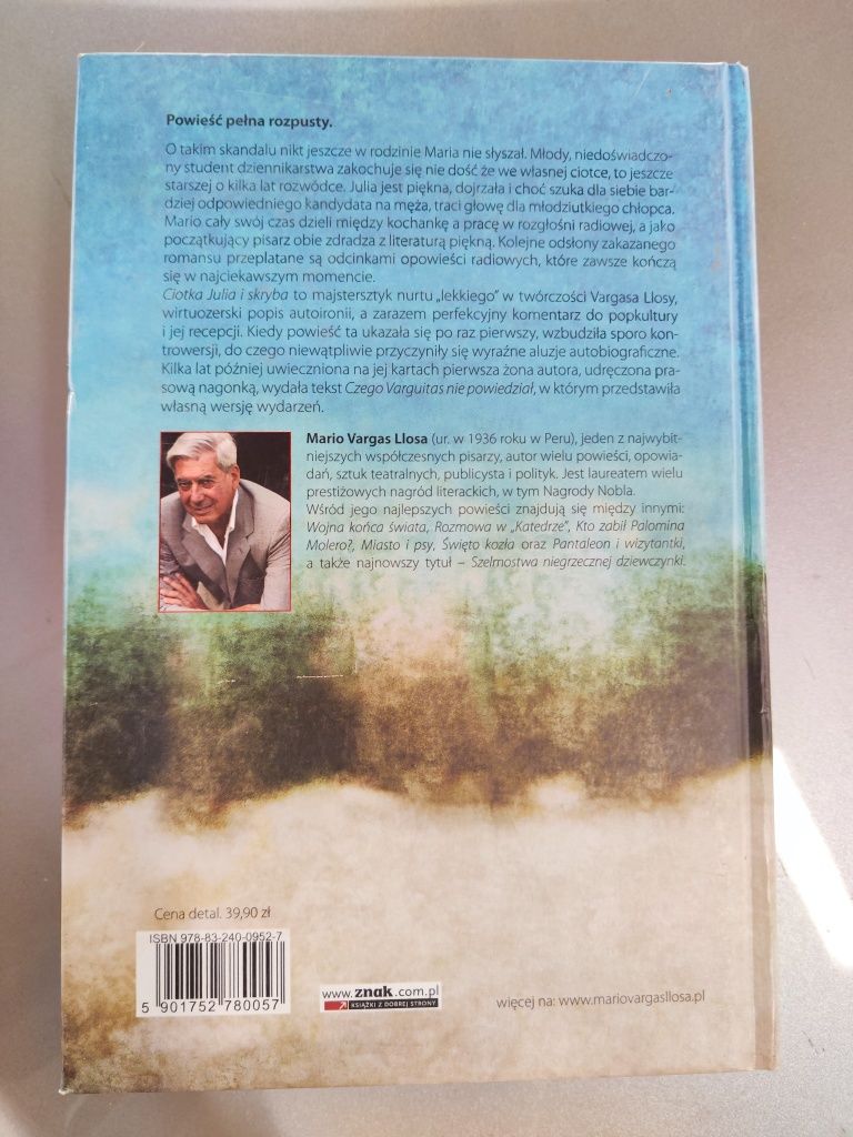 Ciotka Julia i skryba / Mario Vargas Llosa - Książka