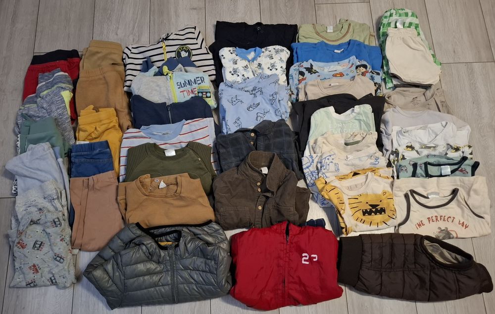 Ubranka dla chłopca rozmiar 92