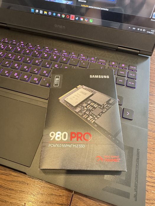 Ноутбук HP Omen Gaming 16-wf0008ua (A2BK5EA) Shadow Black.обмін.