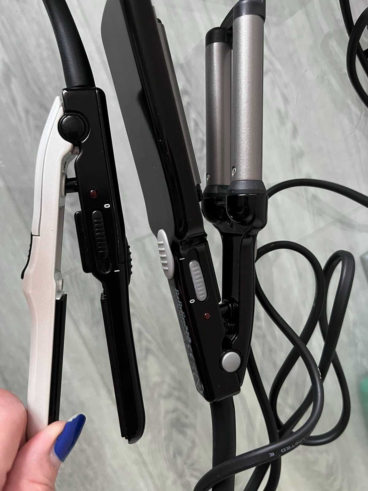 Трехстволка Babyliss мини BAB2061E. Гофре Babyliss BAB2151E. Нові