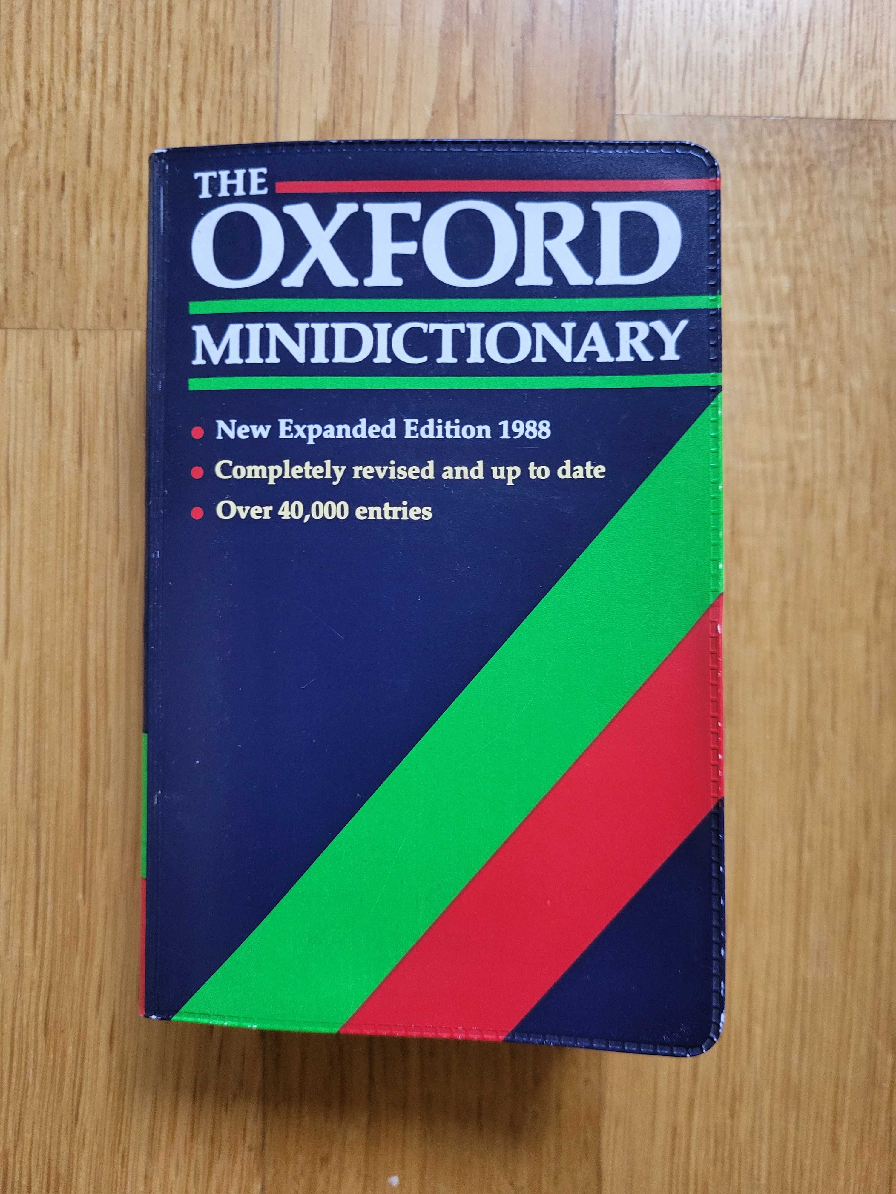 Książka używana, The Oxford minidictionary