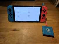 Konsola Nintendo Switch Oled / Dongle / SD