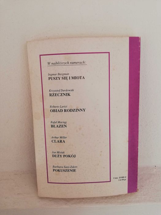 Dialog nr 3 marzec 1995 Jean Genet Krzysztofczyk Roland Topor Vinaver