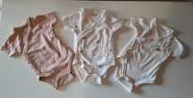 Conjunto 3 bodies unisexo 1M