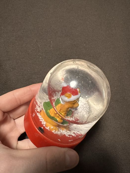 Kula swiateczna z misiem