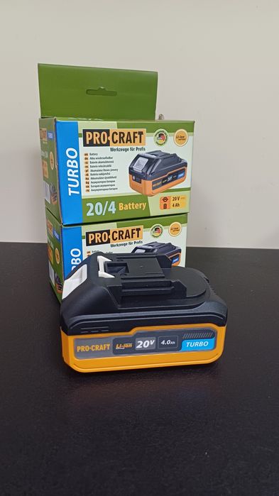 Акумуляторна батарея Procraft Battery20/4 Turbo (20В, 4Аг)