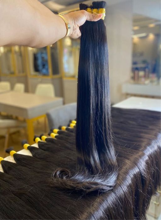 Extensoes de cabelos humanos