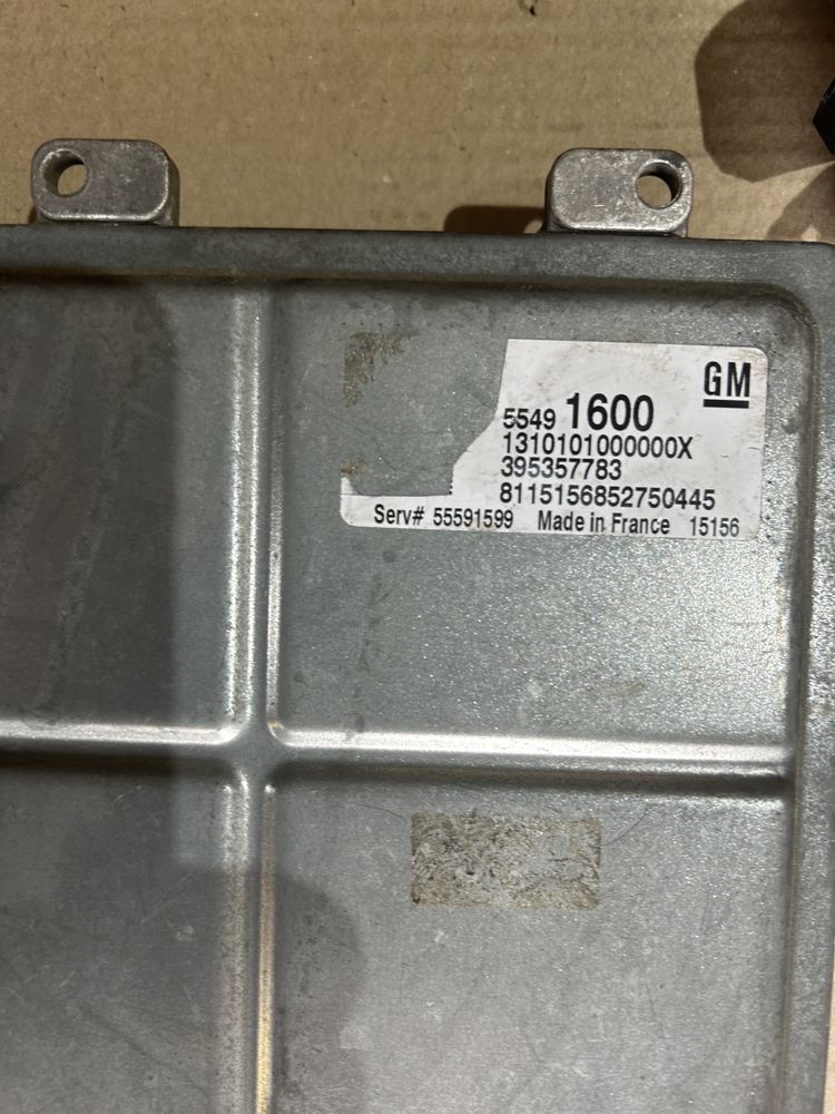 ЕБУ блок керування двигуном Opel Astra J  1.6 CDTI  55491600.