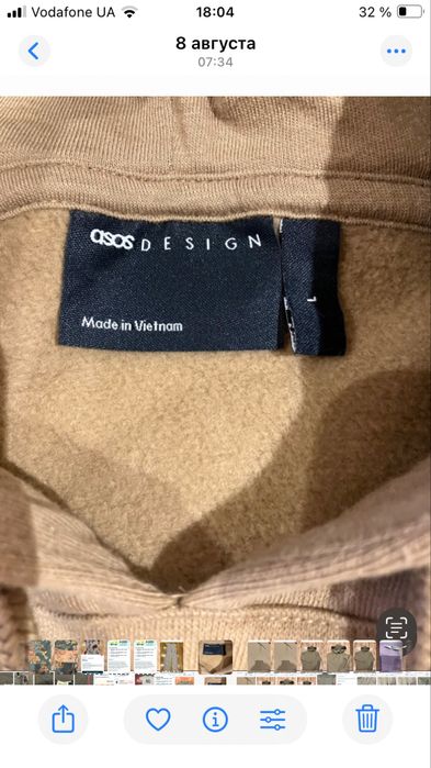 Толстовка.      Женская