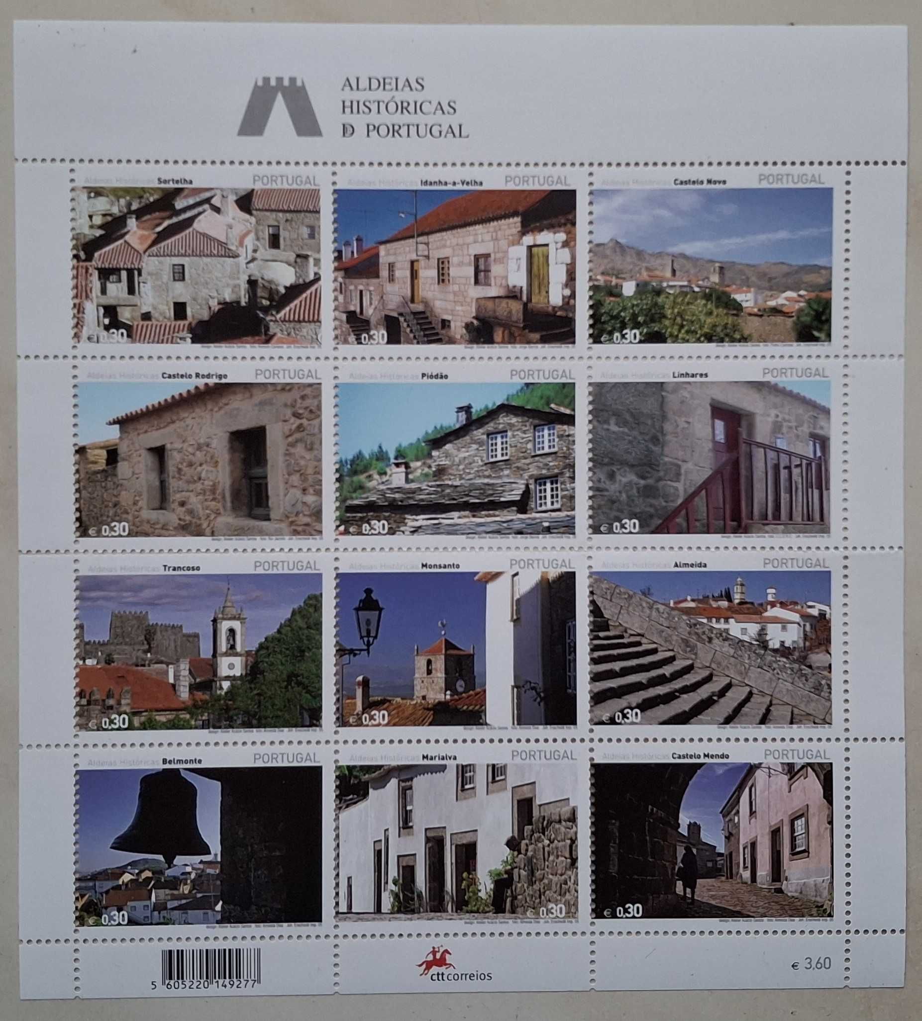 Selos de Portugal novos (Aldeias portuguesas)