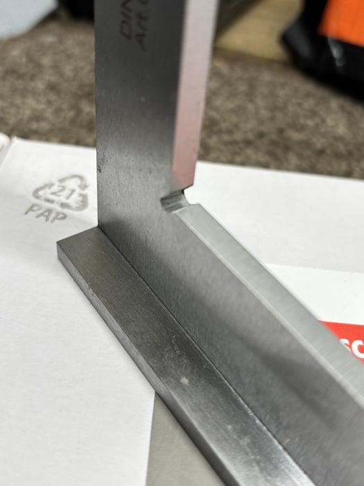 WURTH Kątownik DIN 875/1 150/100 mm ogranicznik kątowy