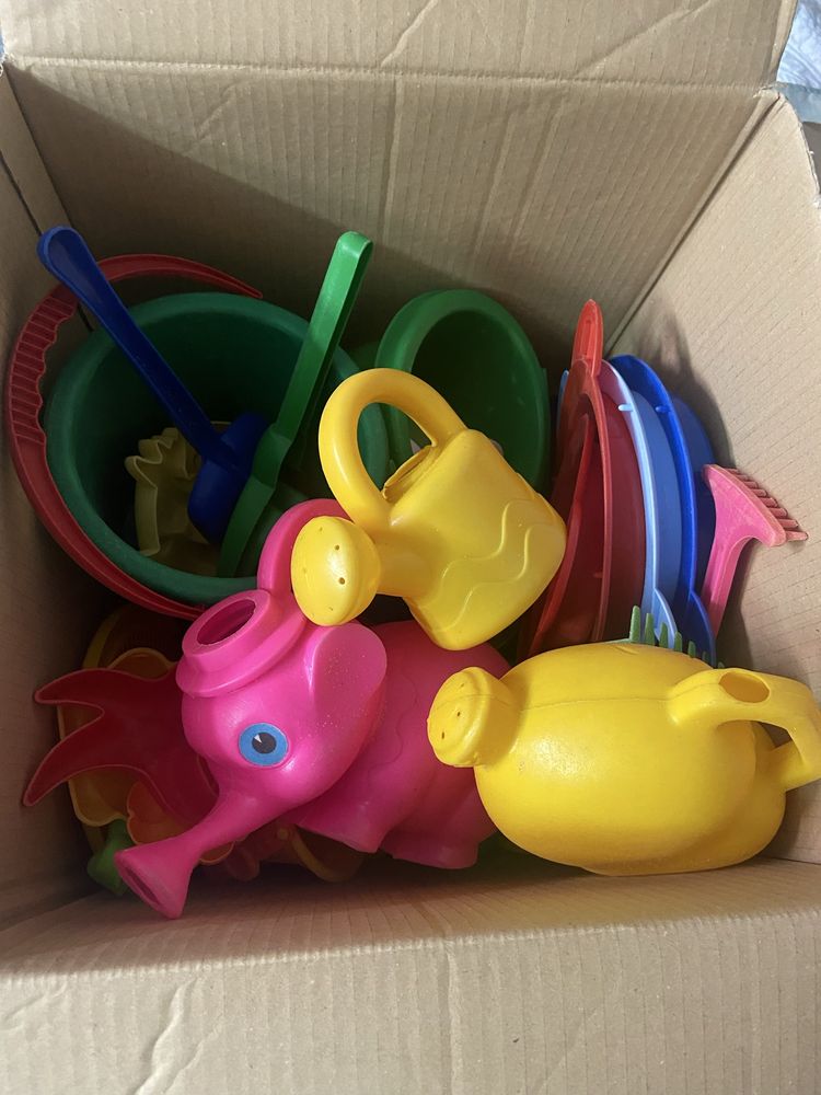 Brinquedos para brincar na praia