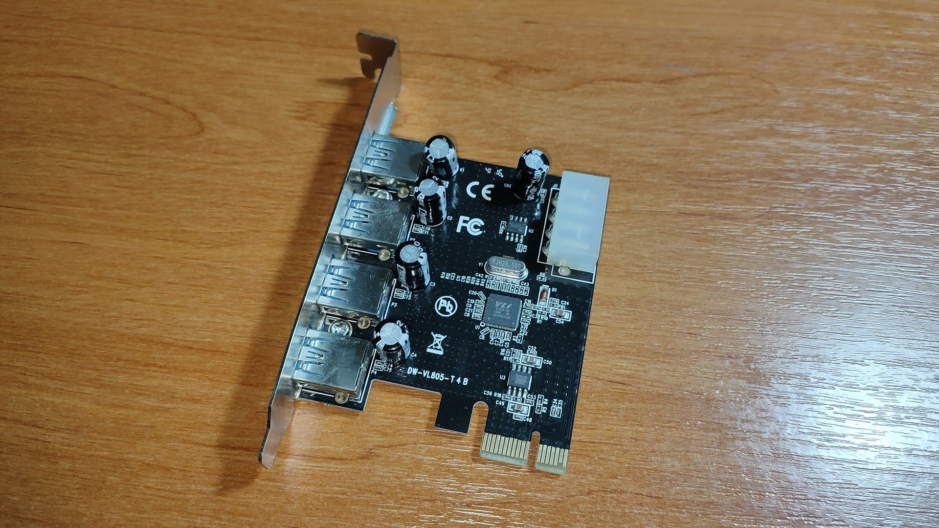 adaptador PCIe USB 3.0