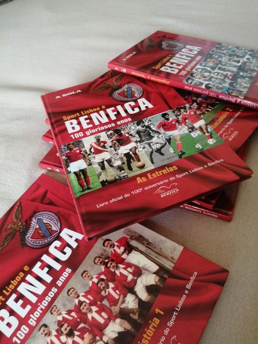 Coleção de livros do Sport Lisboa e Benfica