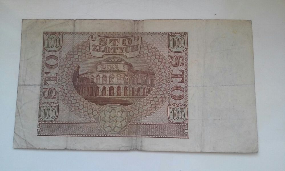 Fałszerstwo ZWZ banknotu 100 zl 1940 r