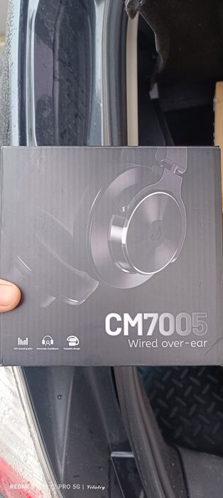 Дротові навушники для DJ та моніторингу, накладні навушники з 50-мм