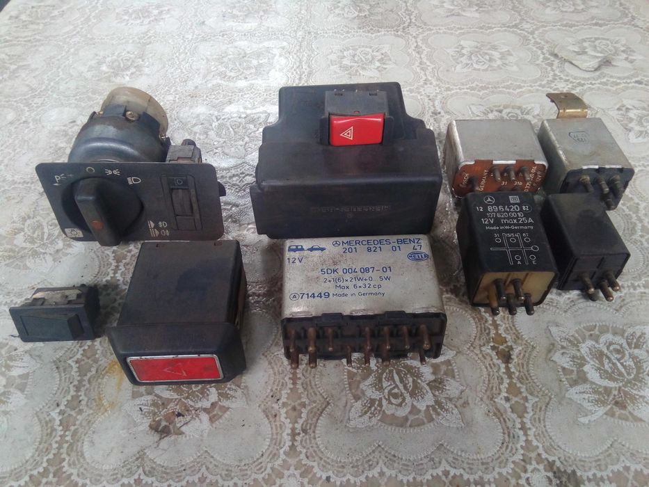 MERCEDES W201 190D торм. диск, тяга, опора, рычаг, реле (все сразу)