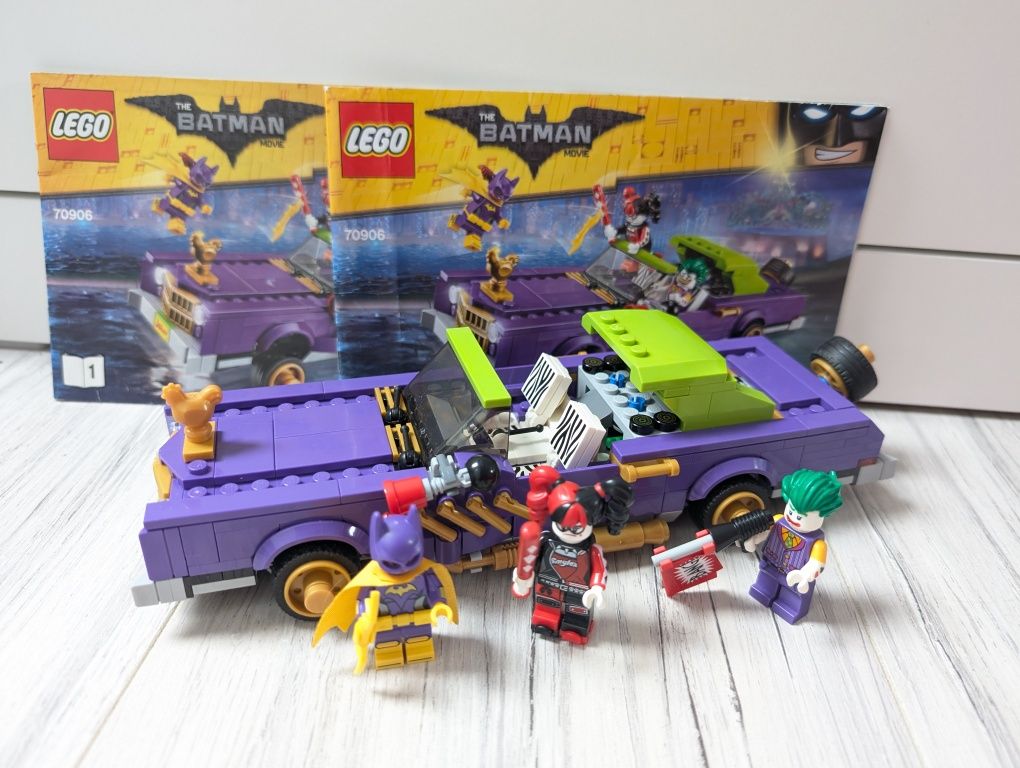 Lego Batman 70906 Lowrider Jokera kompletny