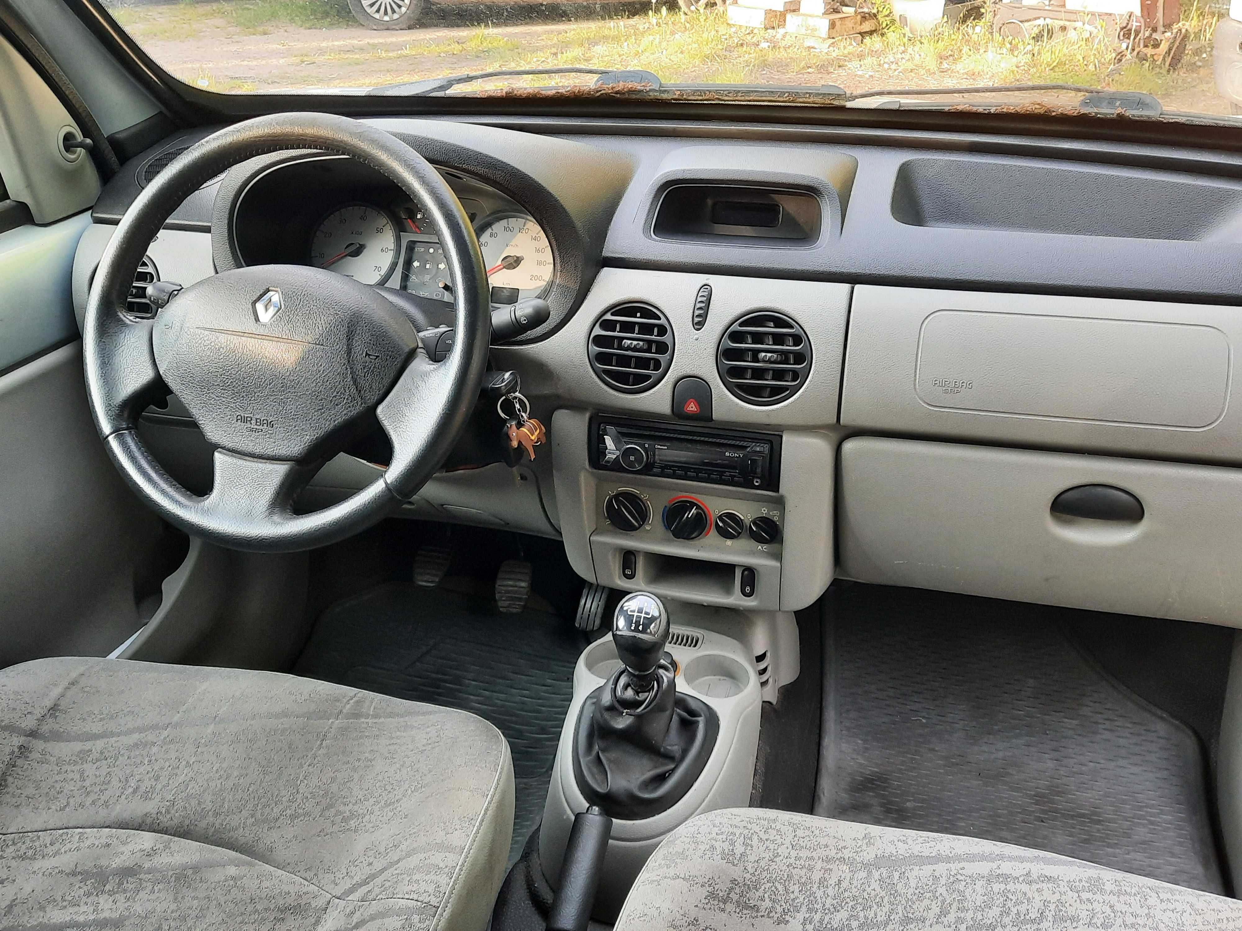 Renault Kangoo 1.5 dCi po Lifcie 5-osobowy z Niemiec. Klima 184 tys.km