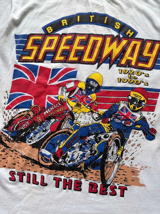 Koszulka Speedway Racing British vintage t-shirt r. S
