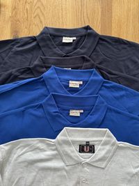 5 meskich nowych koszulek polo XXL
