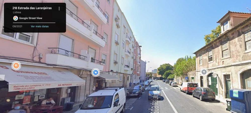 Trespasse de Mini Mercado na Estrada das Laranjeiras