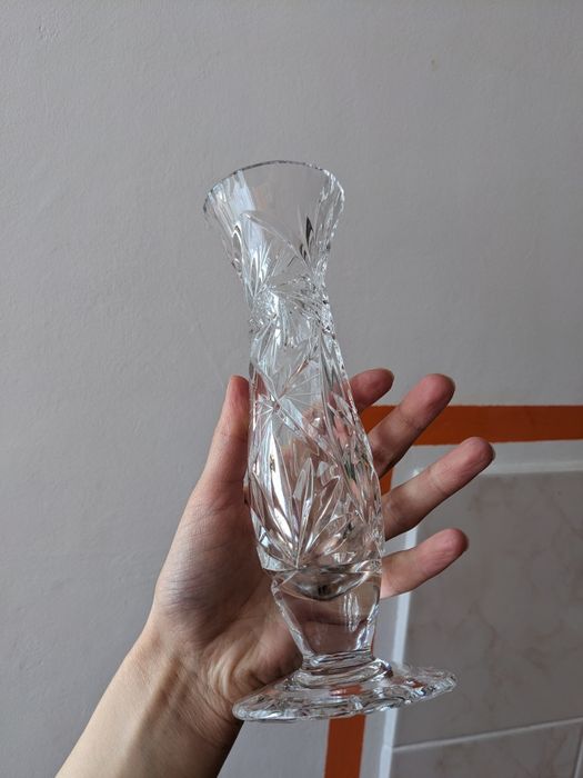 Wazon flakon kryształ PRL flakonik