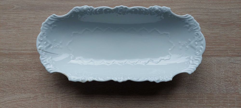 Hermann Ohme - porcelanowy półmisek lata 20-te XX w.