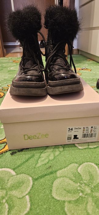 Buty zimowe DeeZee r. 34