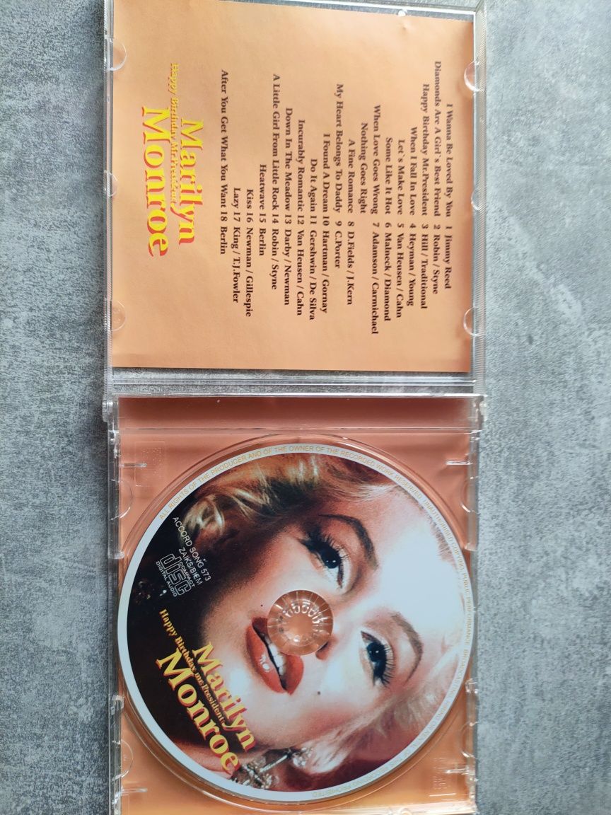 CD Marilyn Monroe Happy Birthday Oryginalna płyta kompaktowa