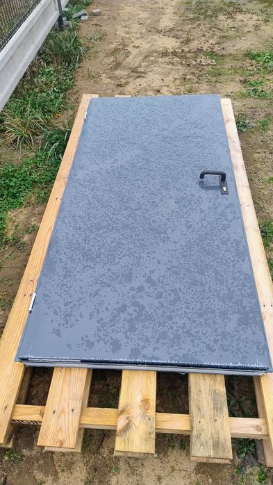 Drzwi uniwersalne / techniczne Uran 90 antracyt