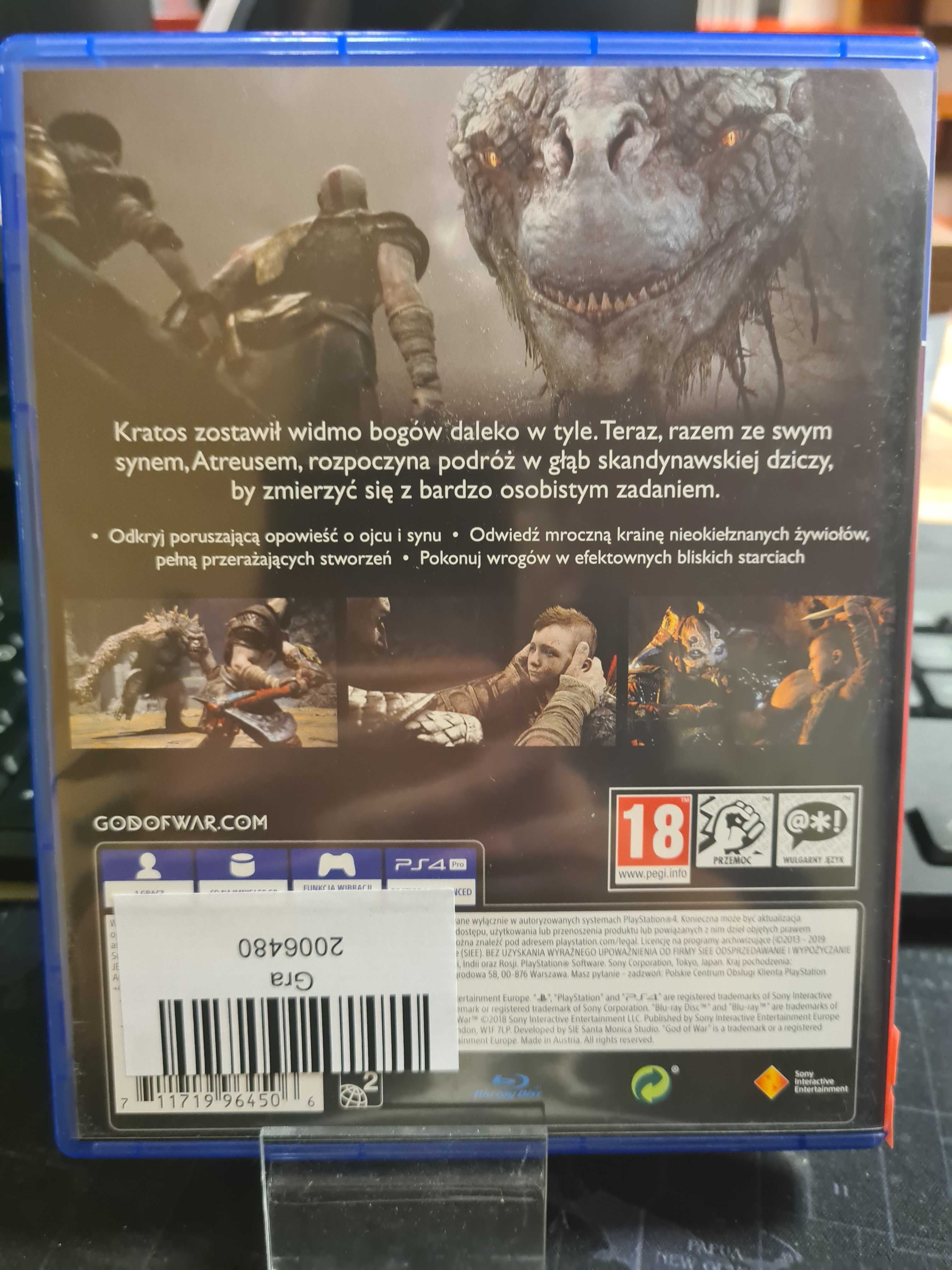 God of War PS4 Sklep Wysyłka Wymiana