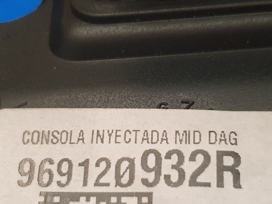 Renault Captur II tunel środkowy Góra osłona 2019-