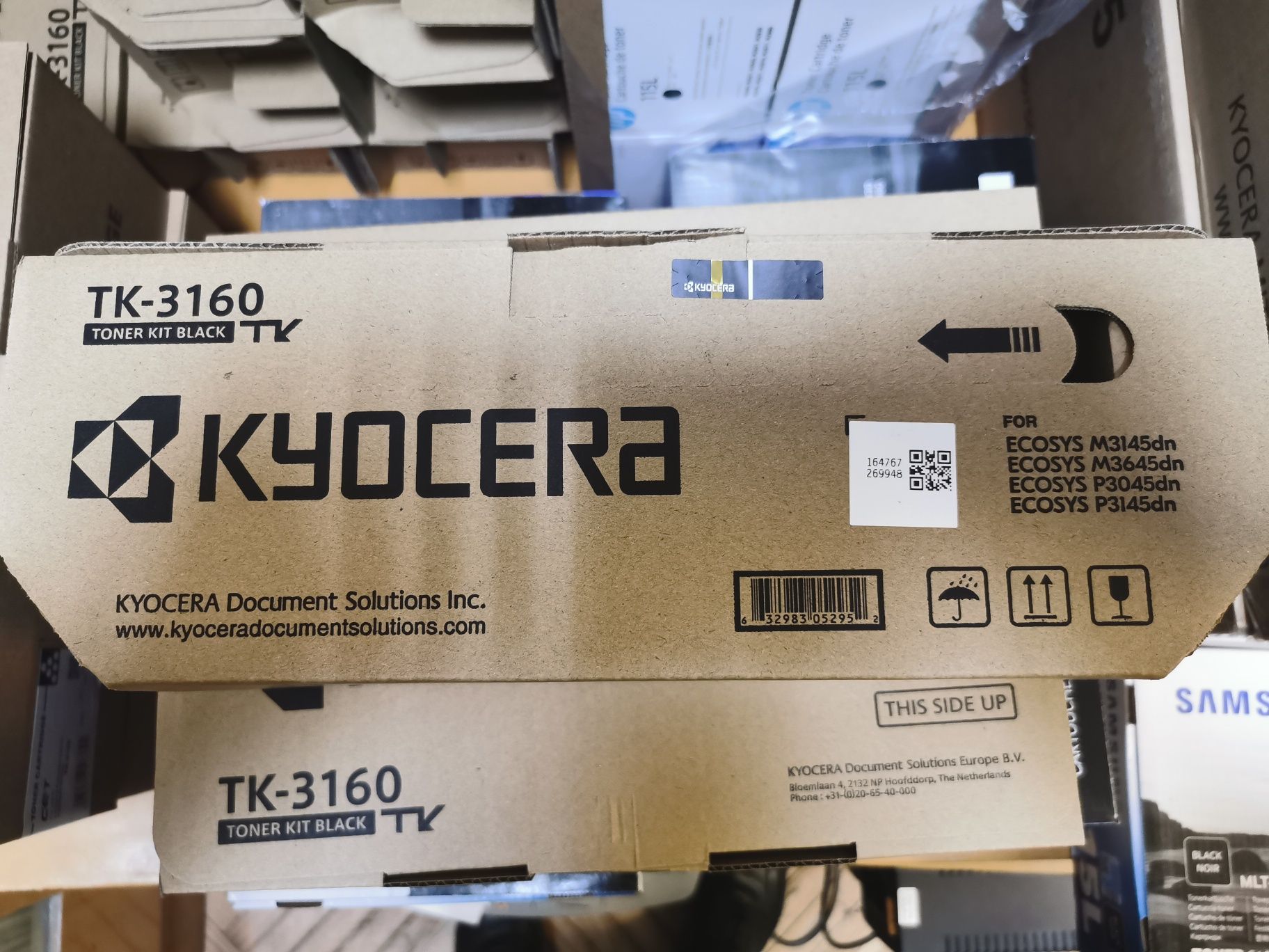 Оригінальні Kyocera TK-3160 тонер-картриджі Нові
