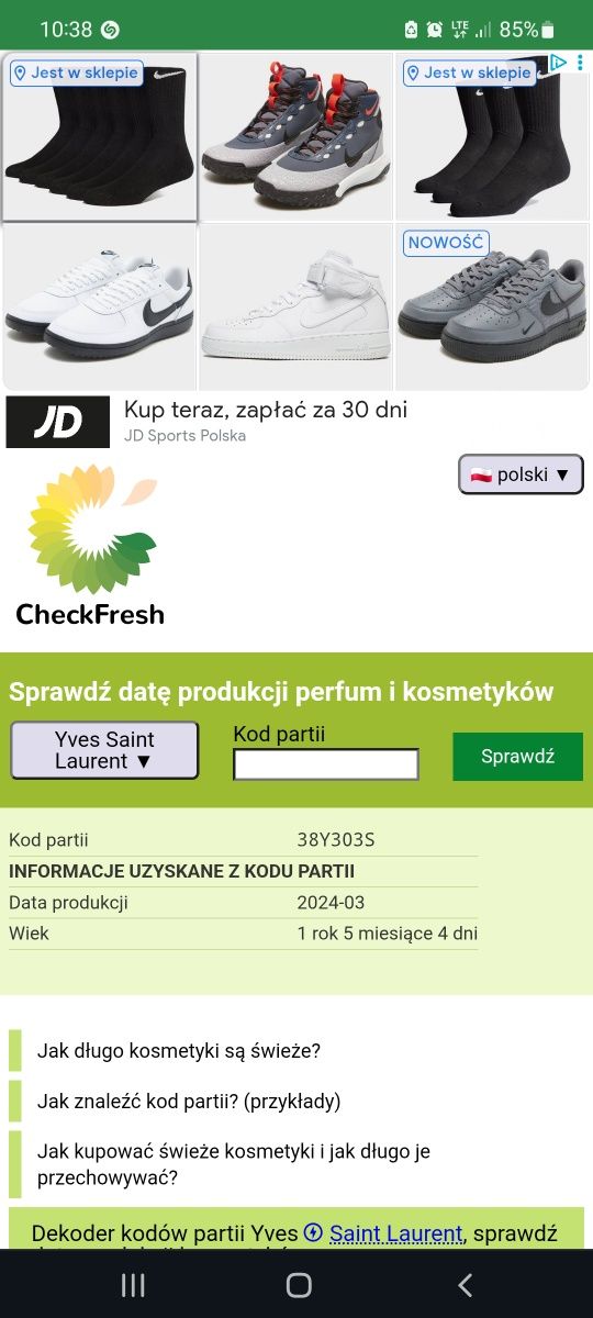 YSL Myslf EDP 100ml Promka!