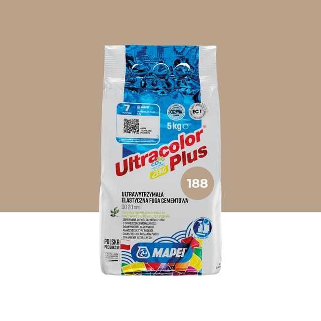 Fuga cementowa MAPEI ULTRACOLOR PLUS 5kg kolor ciasteczko 188