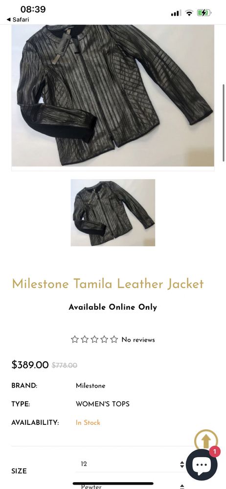 Пиджак / Жакет Milestone Tamila Leather Jacket