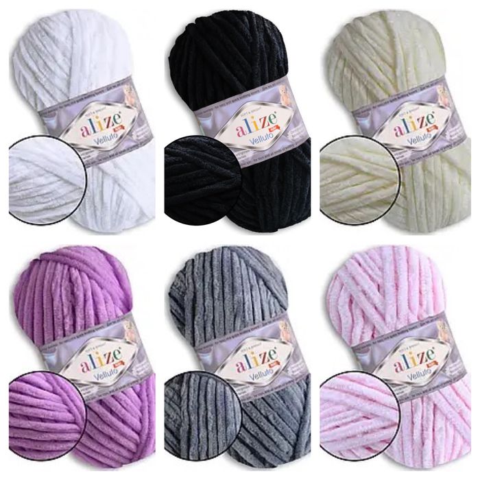 Пряжа Alize Velluto