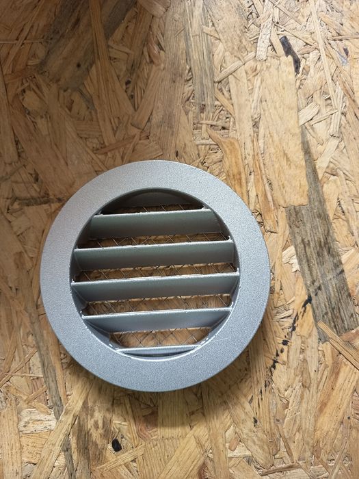 Kratka wentylacyjna okrągła alu 100mm