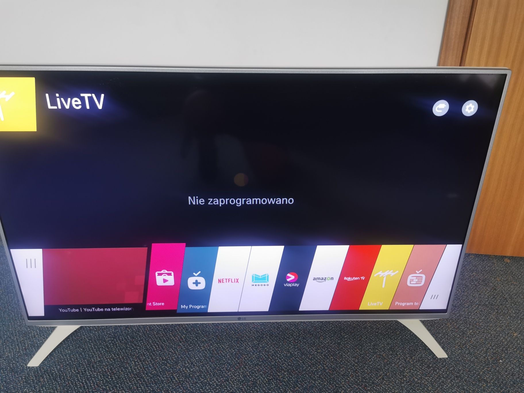 Lg 49 webos HDR dvbt2 transport rezerwacja