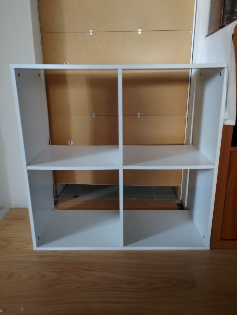 Vendo cubo com 4 divisões