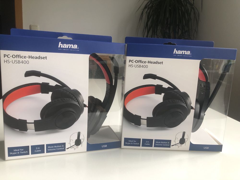 Геймерські навушники з мікрофоном HAMA HS-USB 400
