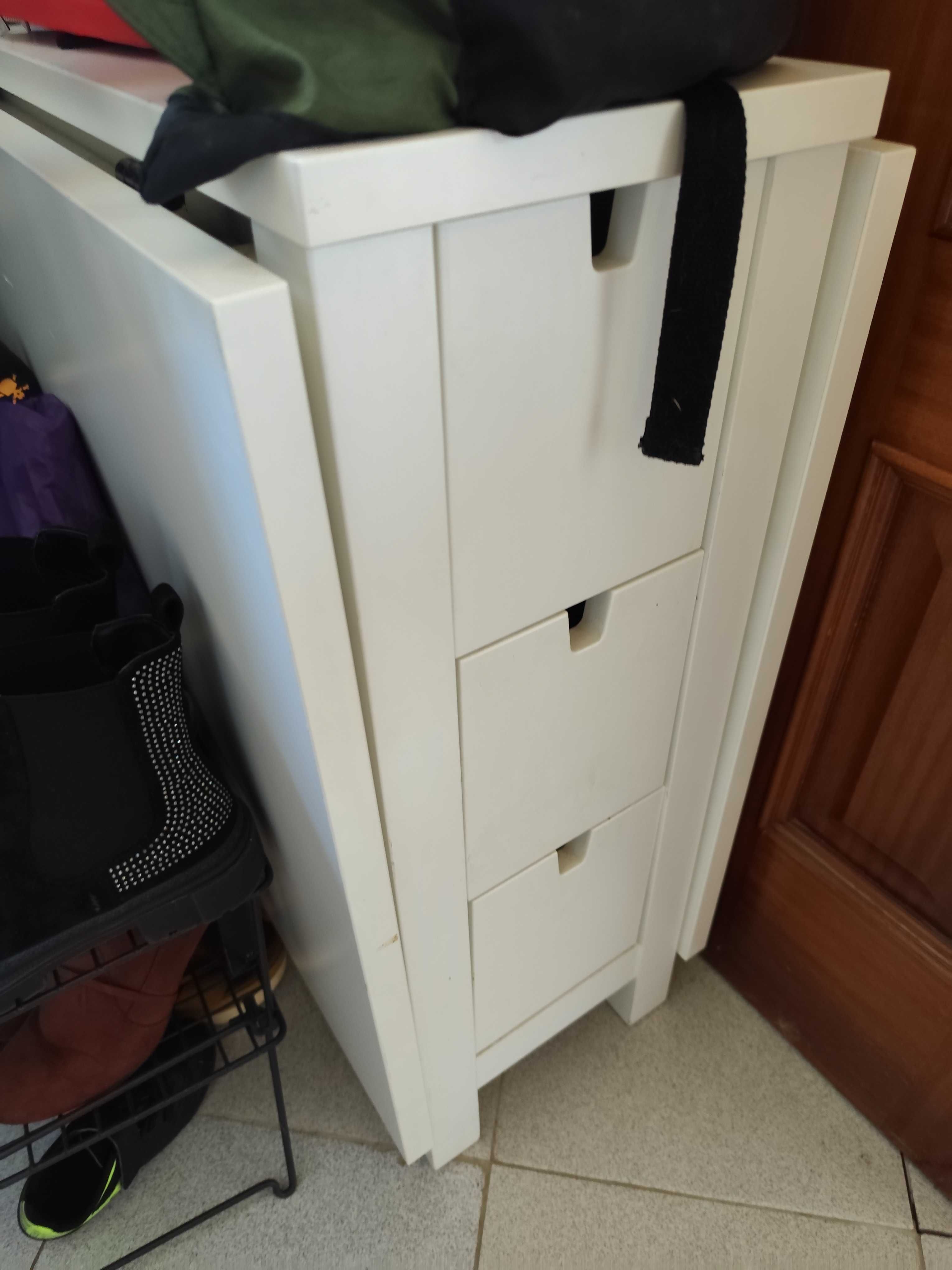 Mesa extensível c/ gavetas