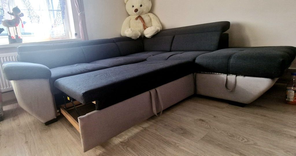 Narożnik z funkcją spania