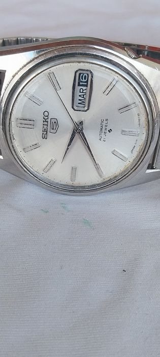 Relógio marca Seiko 5, 21 Jewels 6119, 017888 Japan A, automático