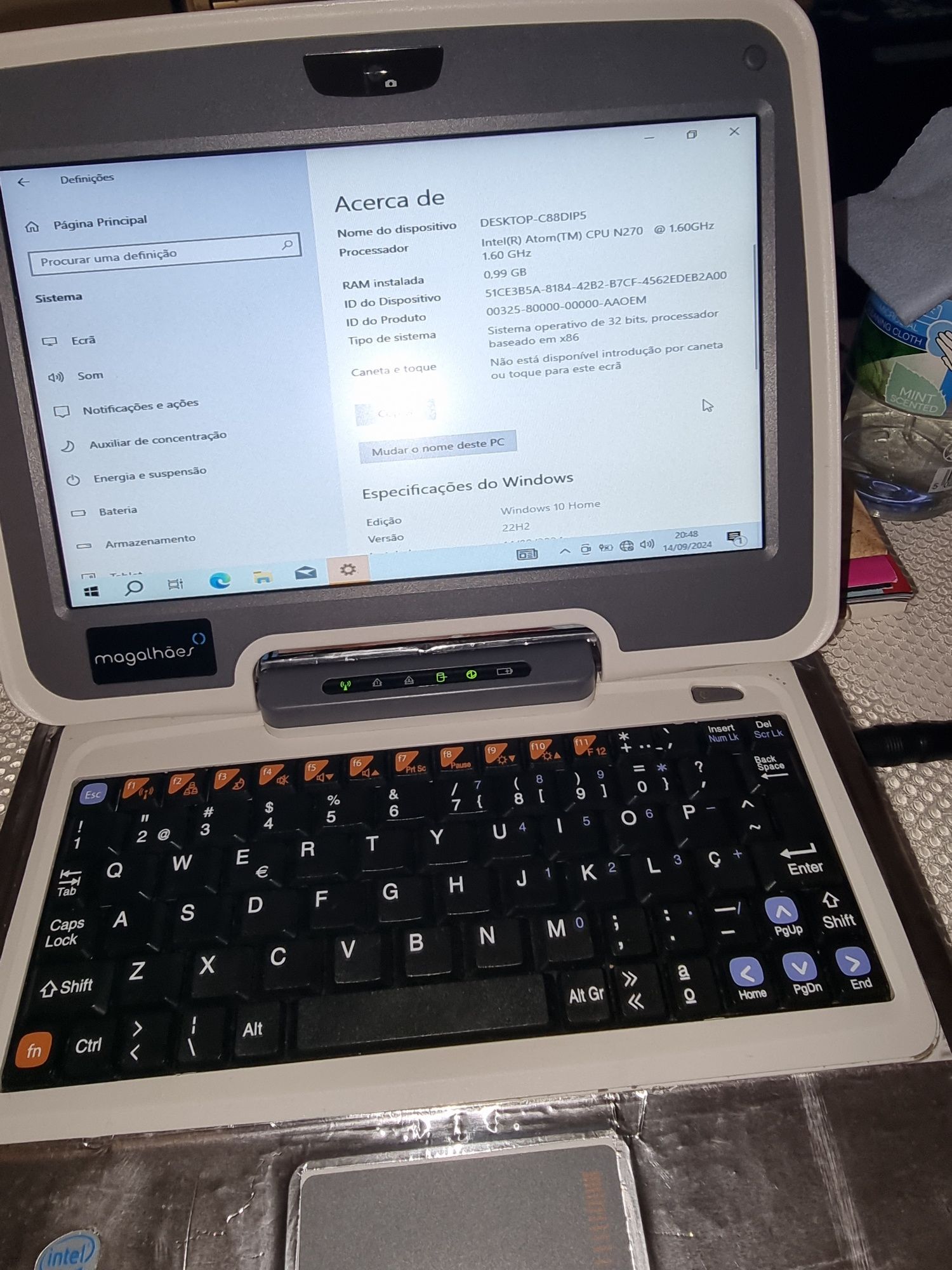 PC Magalhães, com Windows 10 já instalado